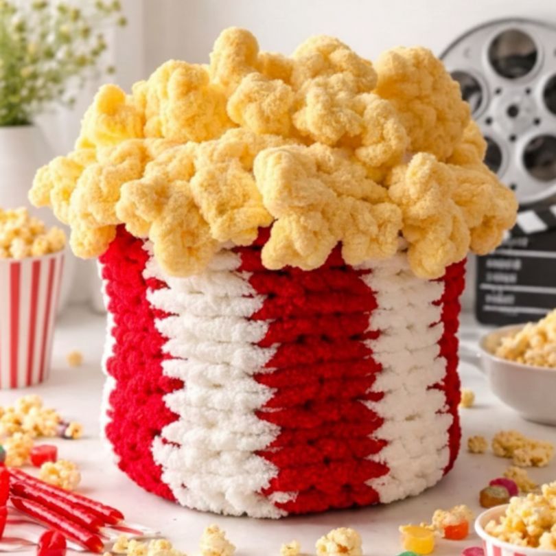 Popcorn Blanket Cover + 🎁