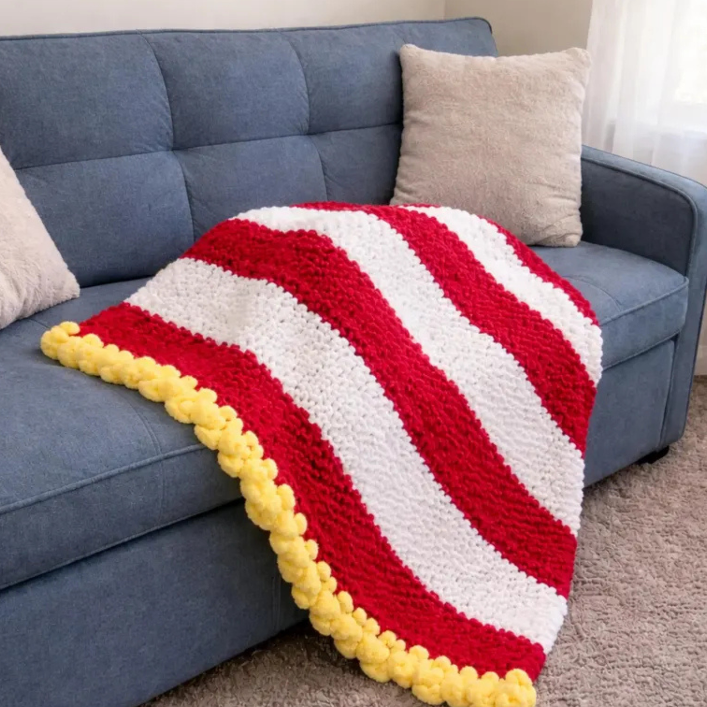 Popcorn Blanket Cover + 🎁