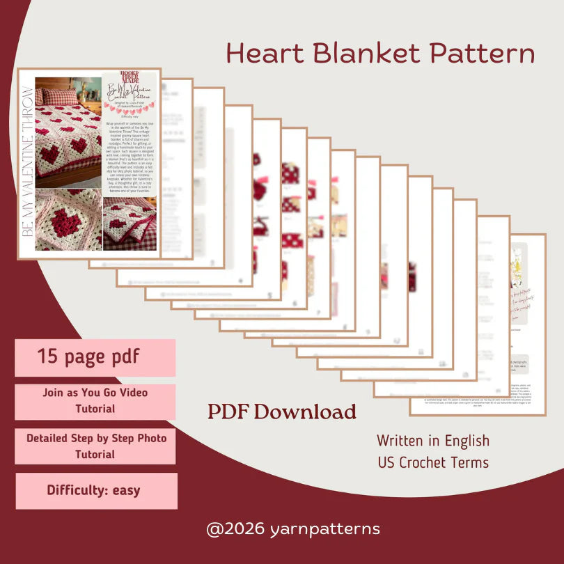 Granny Heart Blanket