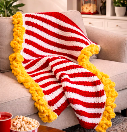 Popcorn Bucket Blanket